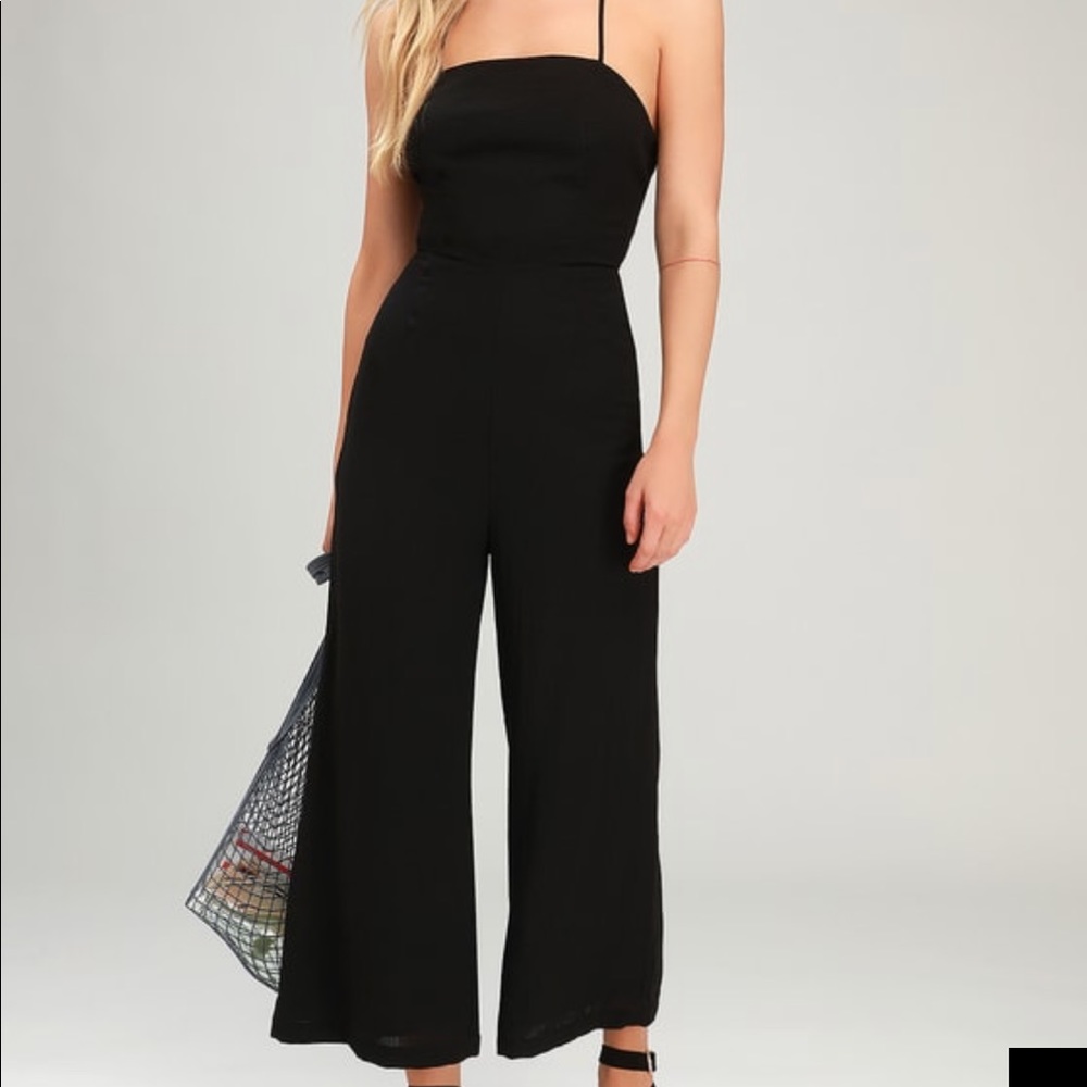 LAST CHANCE! Lulus Lace Up Jumpsuit